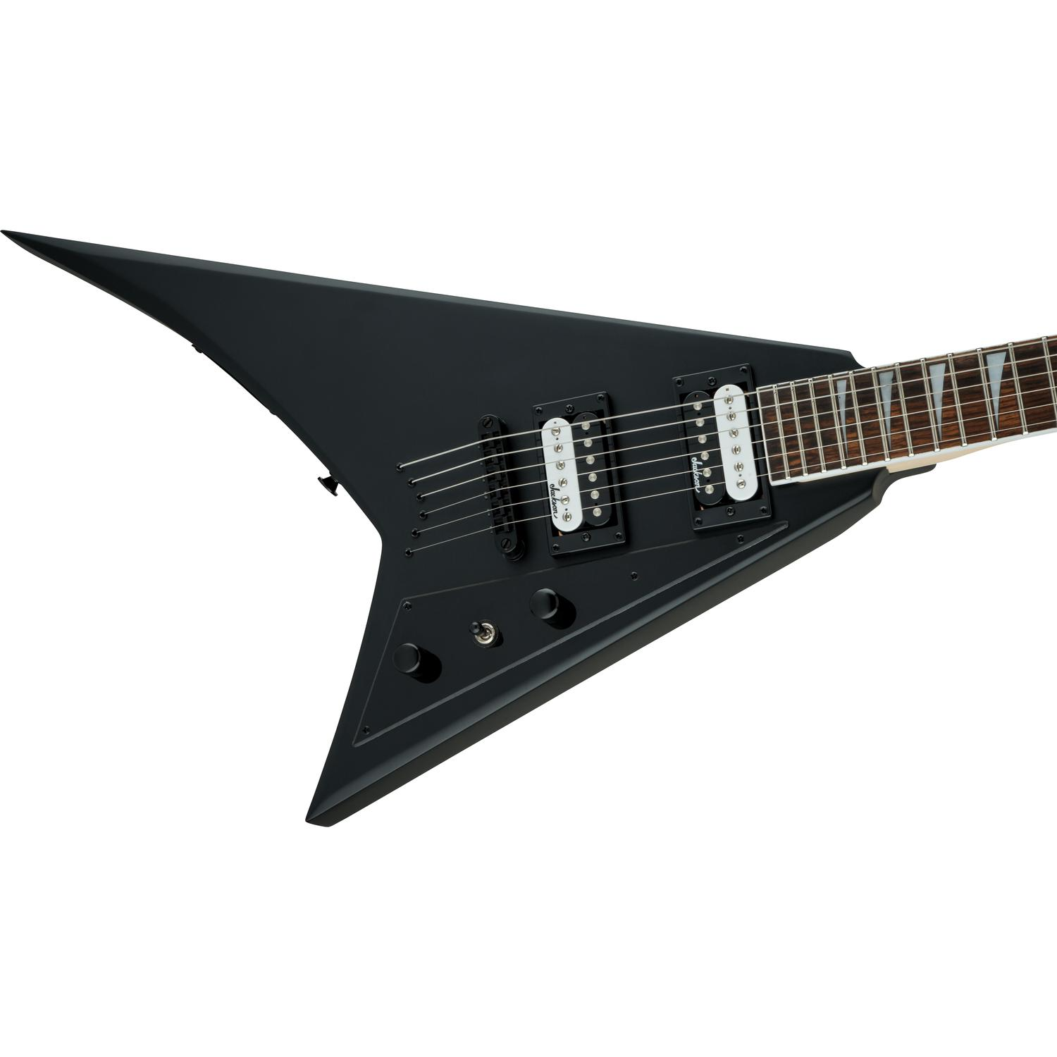 Jackson Electric Guitars Satin Black Jackson JS32T JS Series Rhoads 6 String Electric Guitar