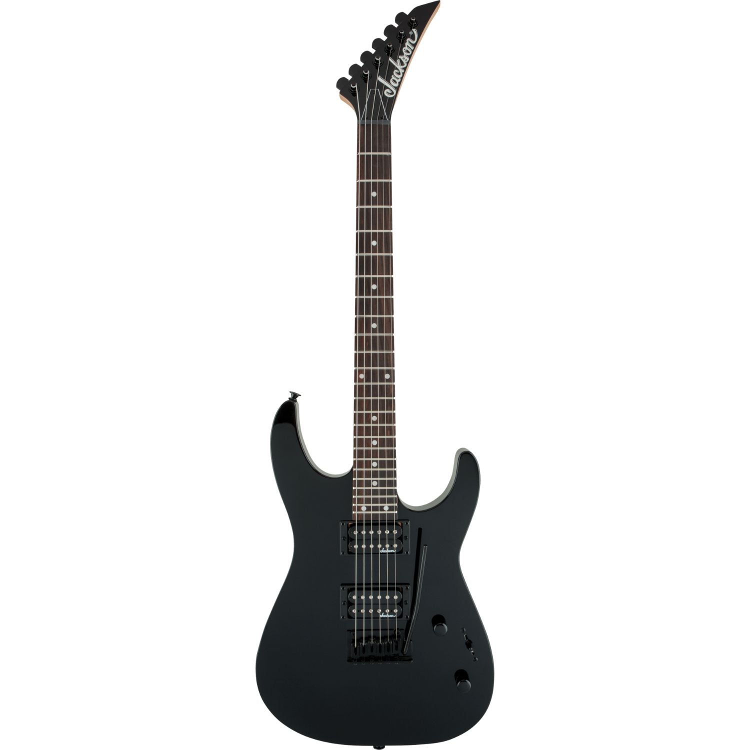 Jackson Electric Guitars Single / Gloss Black Jackson JS12 Dinky 6 String Electric Guitar #type_single,color_gloss-black