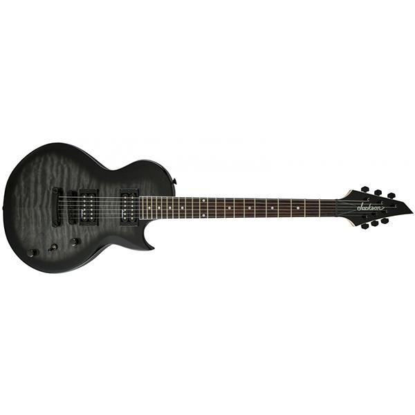jackson electric guitars transparent black jackson js series monarkh js22 sc electric guitar #color_transparent-black