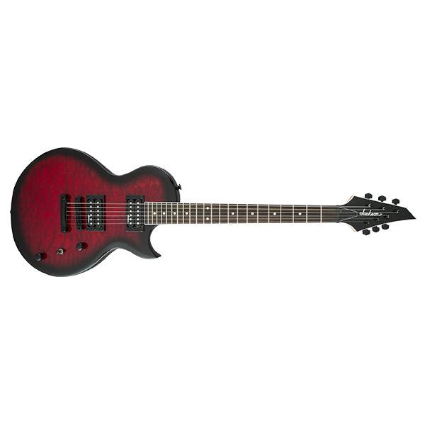 jackson electric guitars transparent red jackson js series monarkh js22 sc electric guitar #color_transparent-red