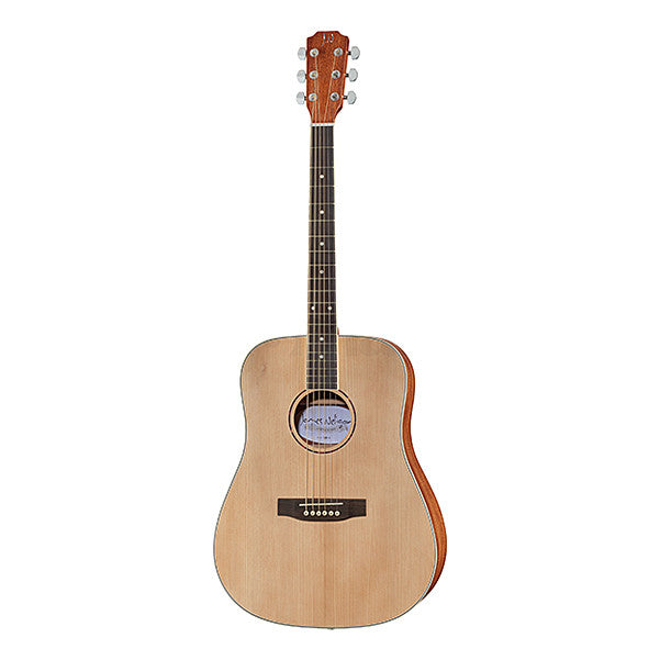 james neligan acoustic guitars james neligan asy-d asyla dreadnought acoustic guitar - open pore natural