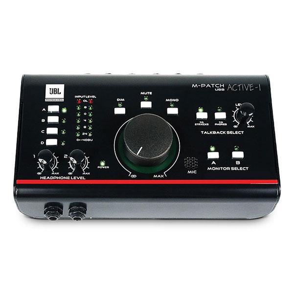 jbl audio interfaces jbl m-patch active-1 studio usb audio interface