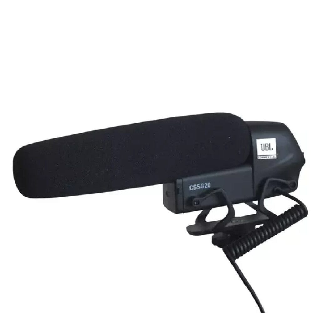 jbl condenser microphones jbl cssg20 on camera shotgun microphone