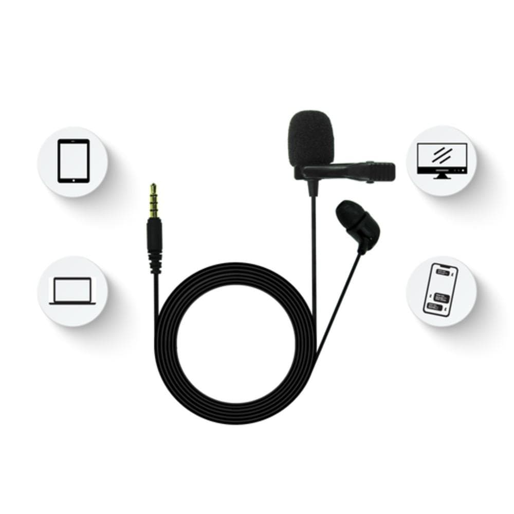 jbl lavalier microphones jbl cslm20 lavalier microphone with earphone