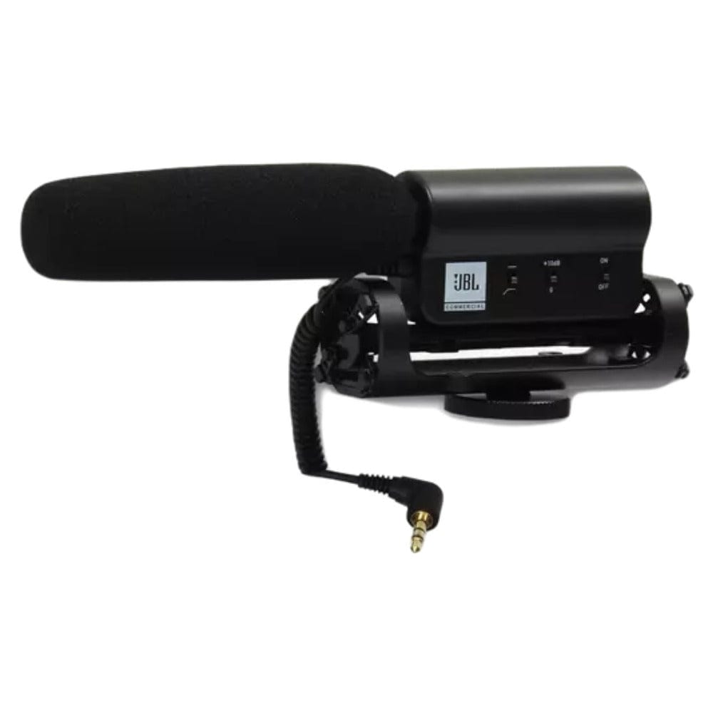jbl microphones jbl cssg10 commercial on-camera shotgun microphone