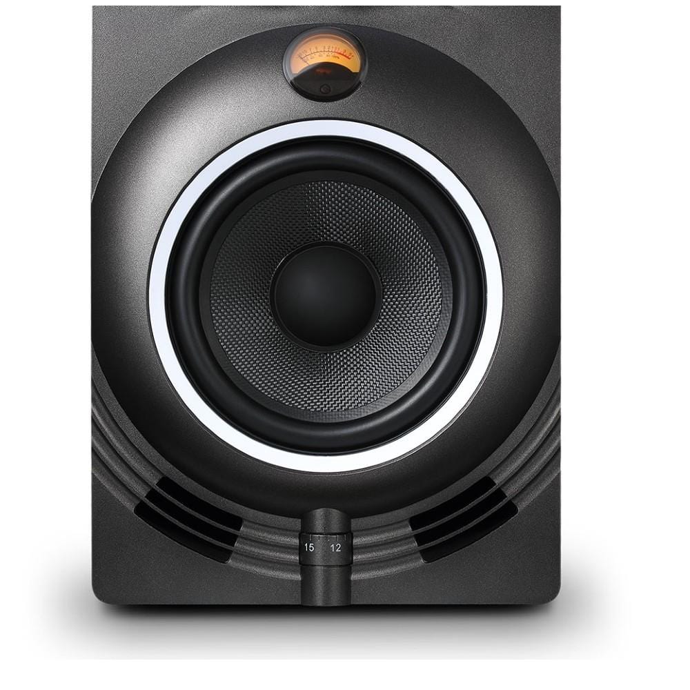 jbl monitor speakers black jbl nano k6 6-inch full range powered reference monitor speaker - black
