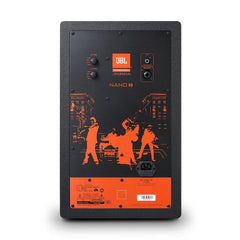 JBL Monitor Speakers Black JBL Nano K8 8-Inch Full Range Powered Reference Monitor Speaker Single - Black