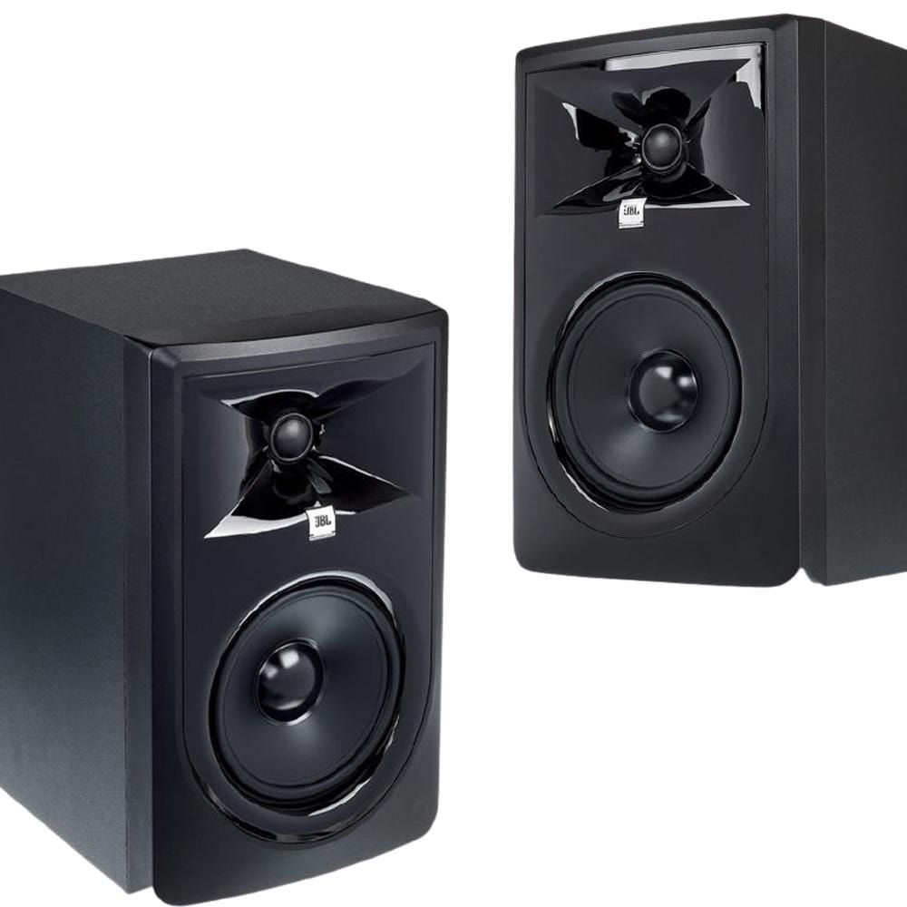 jbl monitor speakers jbl 306p mkii 6-inch two-way powered studio monitor speaker