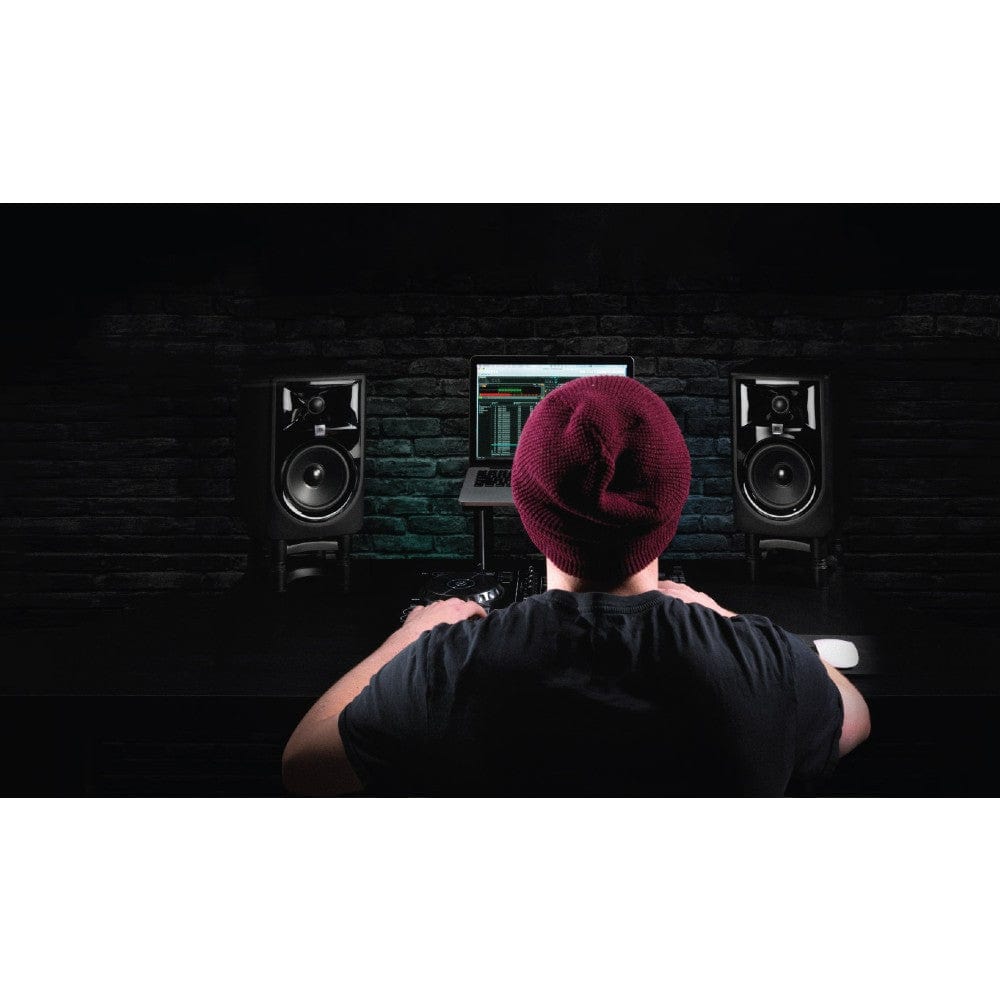 jbl monitor speakers jbl 308p mkii 8-inch two-way powered studio monitor speaker
