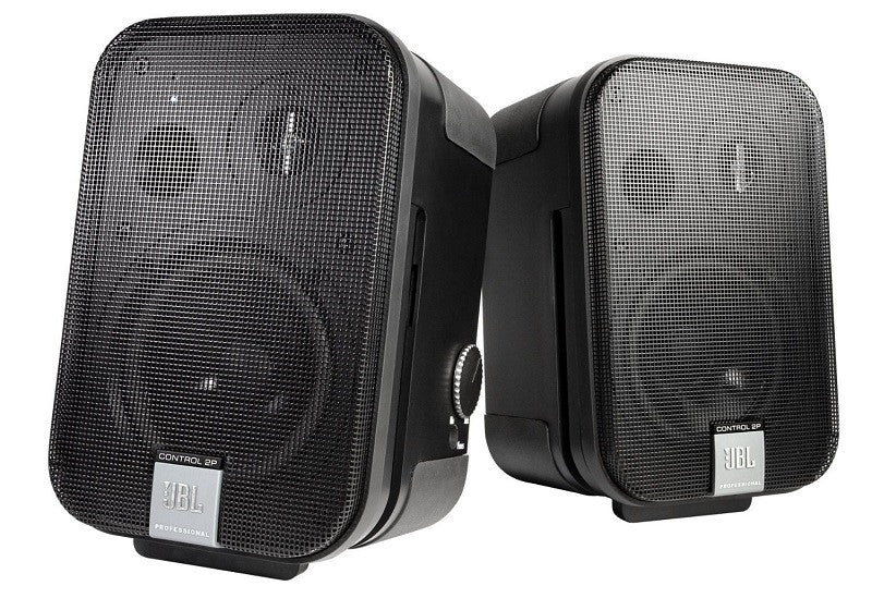 jbl monitor speakers jbl c2ps control 2p compact powered reference monitor - pair