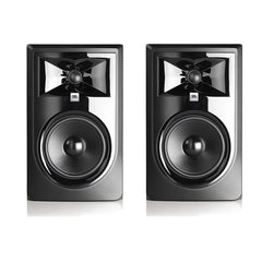JBL Monitor Speakers Pair JBL 306P MKII 6-Inch Two-Way Powered Studio Monitor Speaker