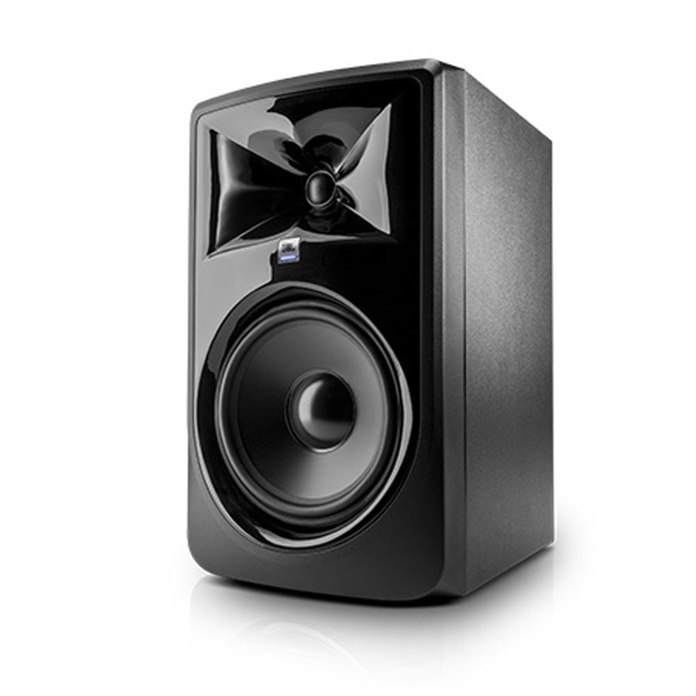 jbl monitor speakers single jbl 308p mkii 8-inch two-way powered studio monitor speaker