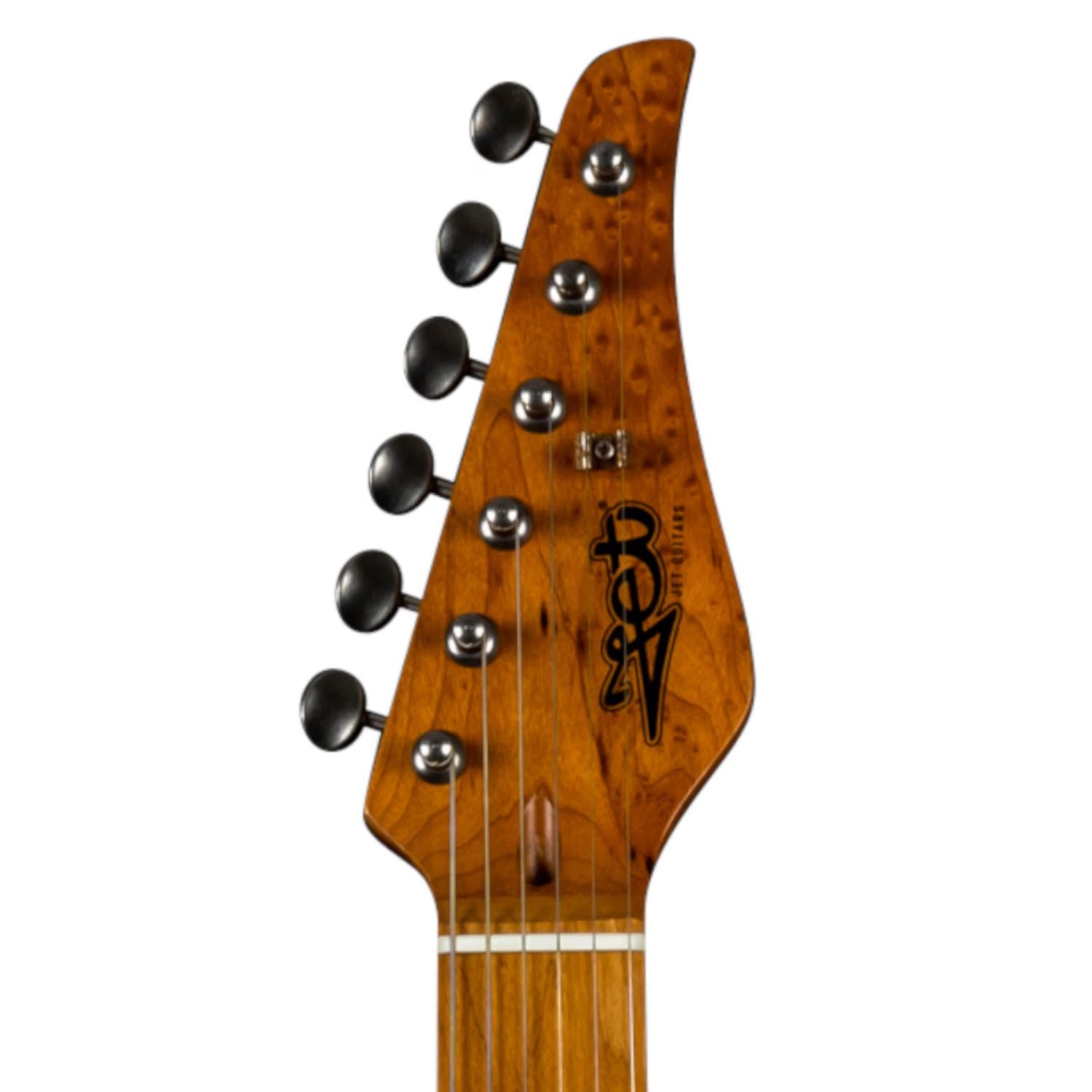 Jet Electric Guitars Black Distressed Jet Relic JS-800 Hot Rod 6 String Electric Guitar