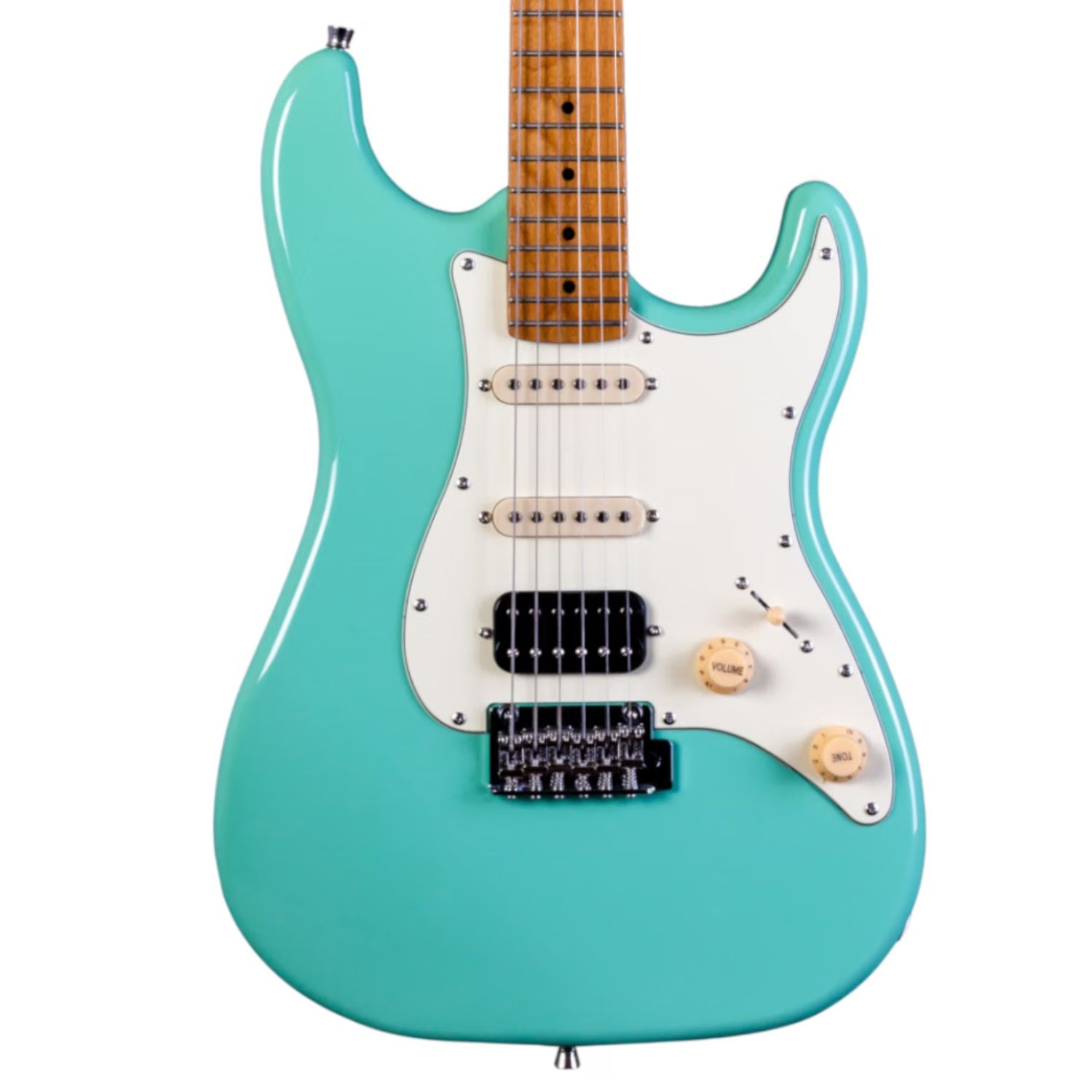 Jet Electric Guitars Jet JS-400 6 String Electric Guitar #color_sea-foam-green