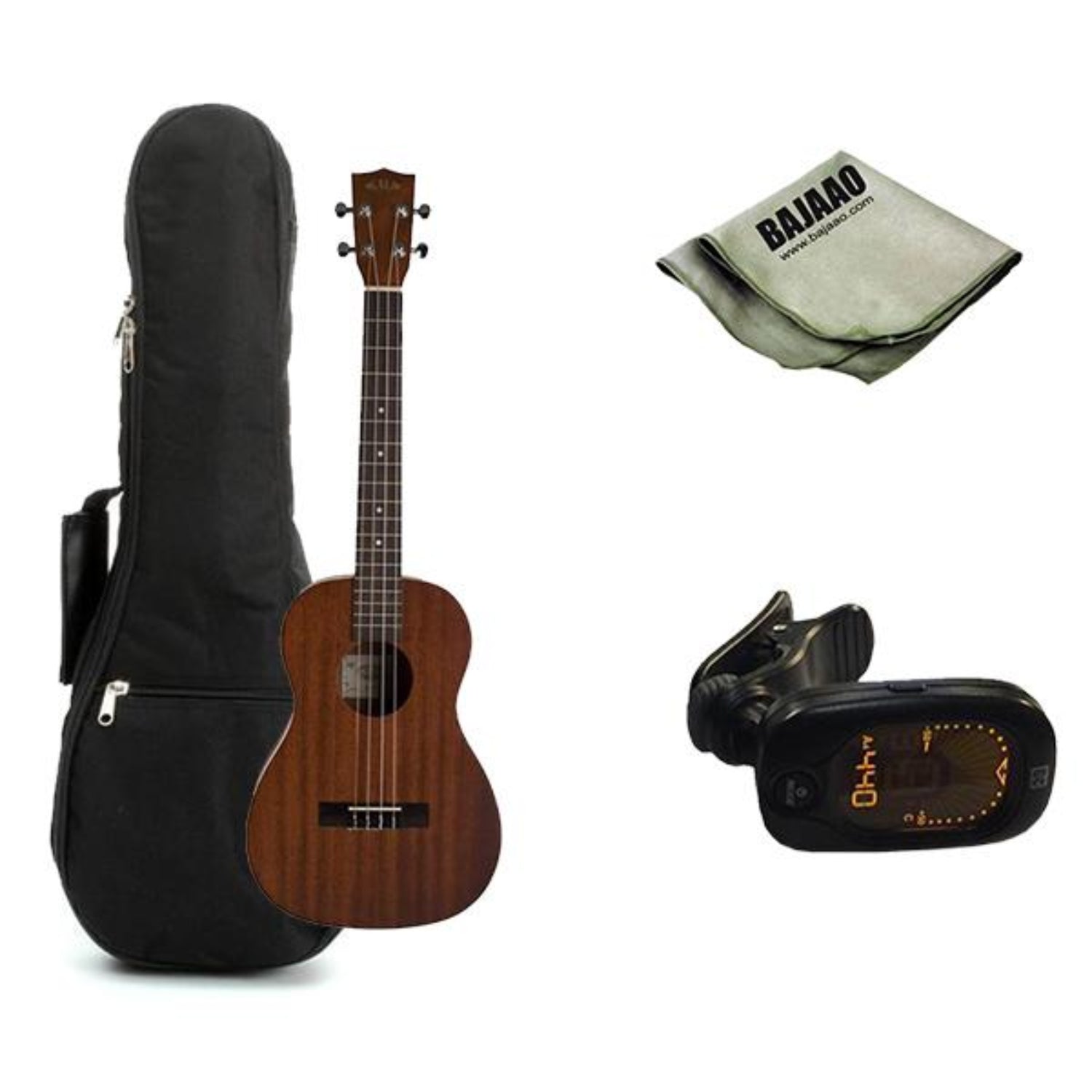 kala baritone ukuleles kala ka-b mahogany baritone standard ukulele bundle