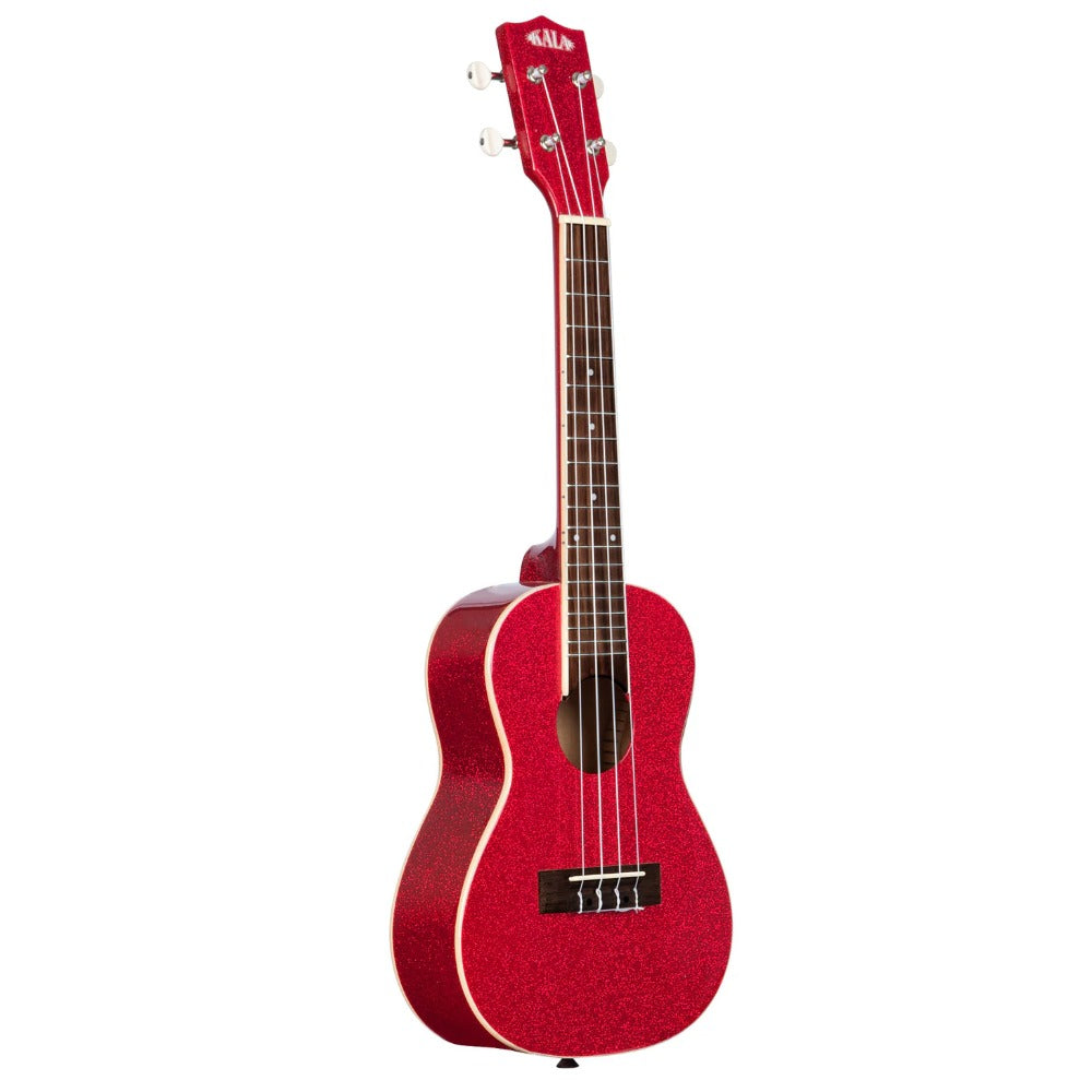 Kala Concert Ukuleles Kala Ritzy Red Sparkle Concert Ukulele