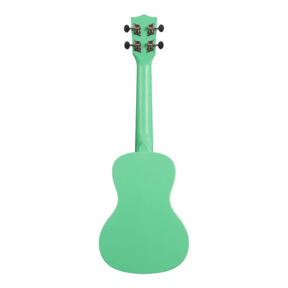 kala concert ukuleles sea foam green kala ka-wms-gn-c waterman concert ukulele with bag - sea foam green