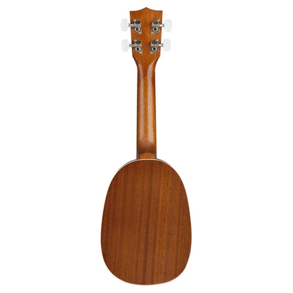 kala soprano ukuleles kala ka-p mahogany pineapple soprano ukulele - open box