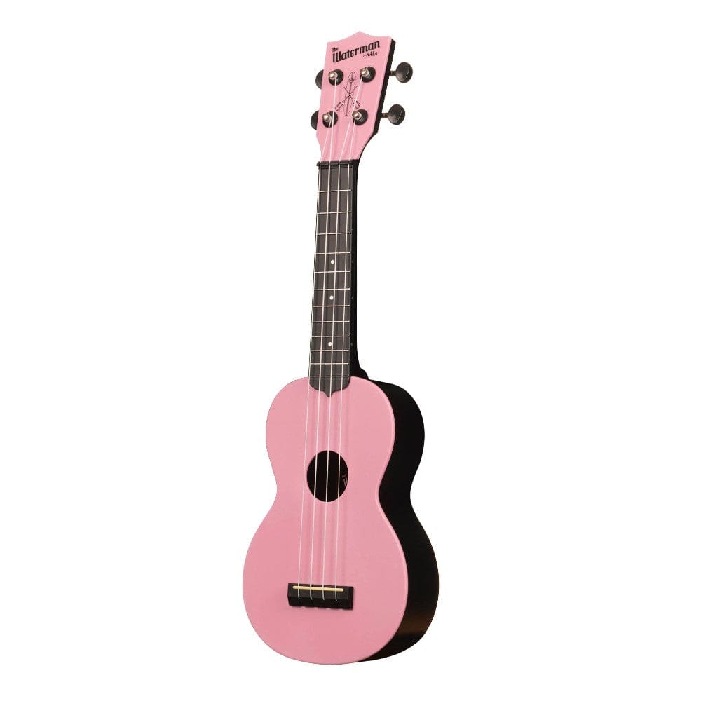 kala soprano ukuleles kala ka-swb waterman soprano ukulele with bag #color_soft-pink-matte