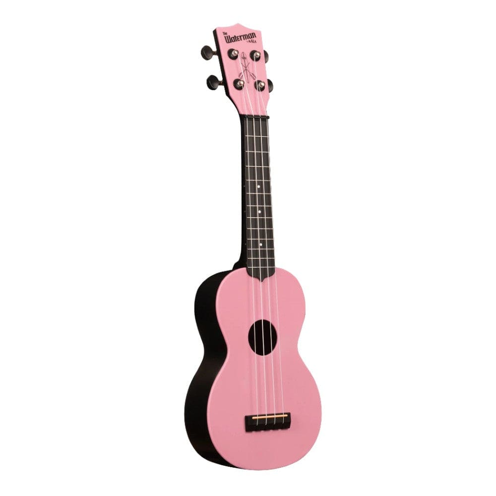 kala soprano ukuleles kala ka-swb waterman soprano ukulele with bag #color_soft-pink-matte