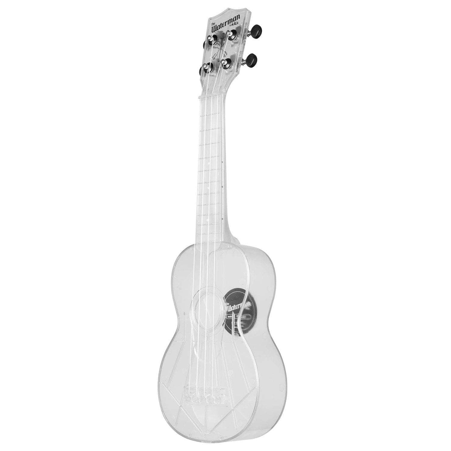 kala soprano ukuleles kala ka-swt transparent ice soprano waterman ukulele