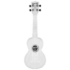 Kala Soprano Ukuleles Kala KA-SWT Transparent Ice Soprano Waterman Ukulele