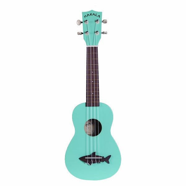kala soprano ukuleles kala mk-ss makala soprano ukulele with vintage satin finish -surf green - open box