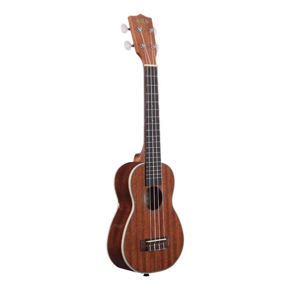 kala soprano ukuleles natural kala ka-slng gloss mahogany long neck soprano ukulele