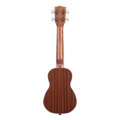 Kala Soprano Ukuleles Natural Kala KA-SLNG Gloss Mahogany Long Neck Soprano Ukulele