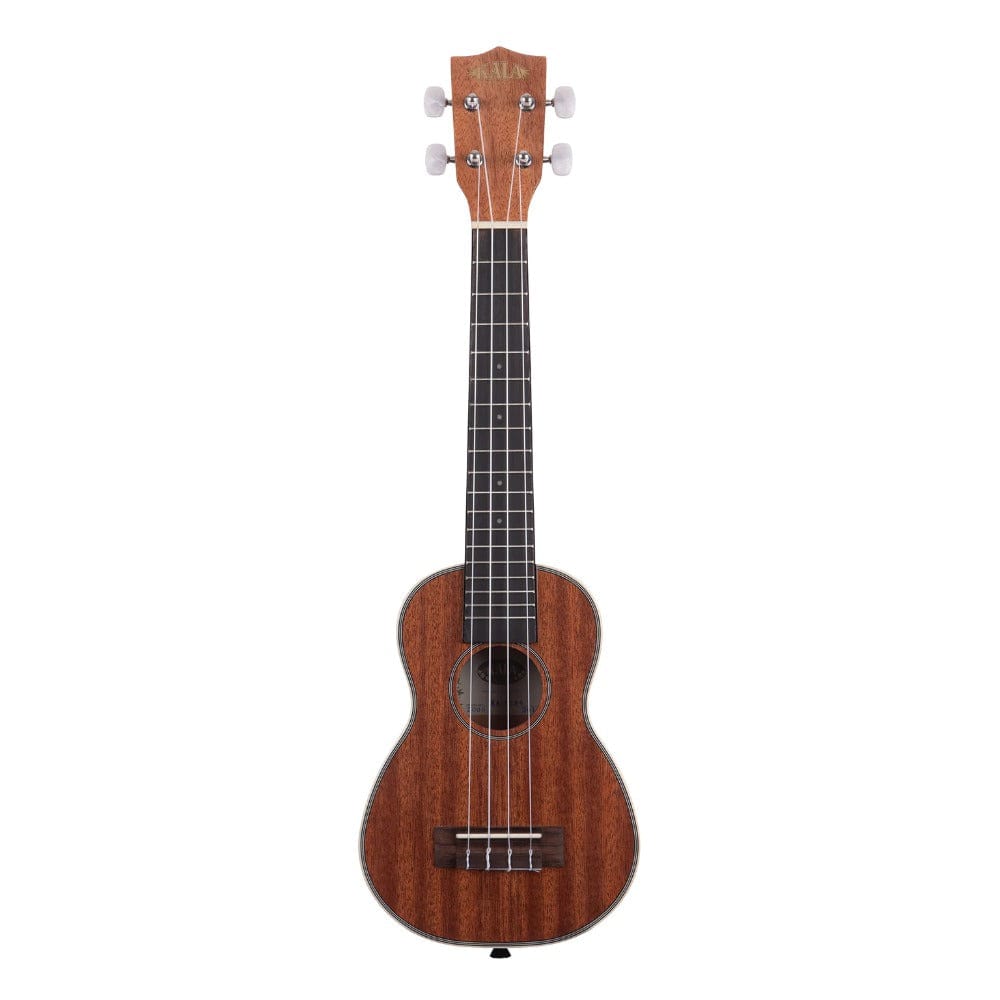 kala soprano ukuleles natural kala ka-slng gloss mahogany long neck soprano ukulele