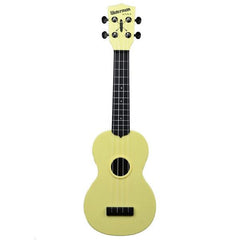 Kala Soprano Ukuleles Pale Yellow Kala MK-SWB Makala Waterman Soprano Ukulele