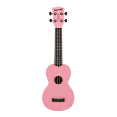 Kala Soprano Ukuleles Soft Pink Matte Kala KA-SWB Waterman Soprano Ukulele With Bag