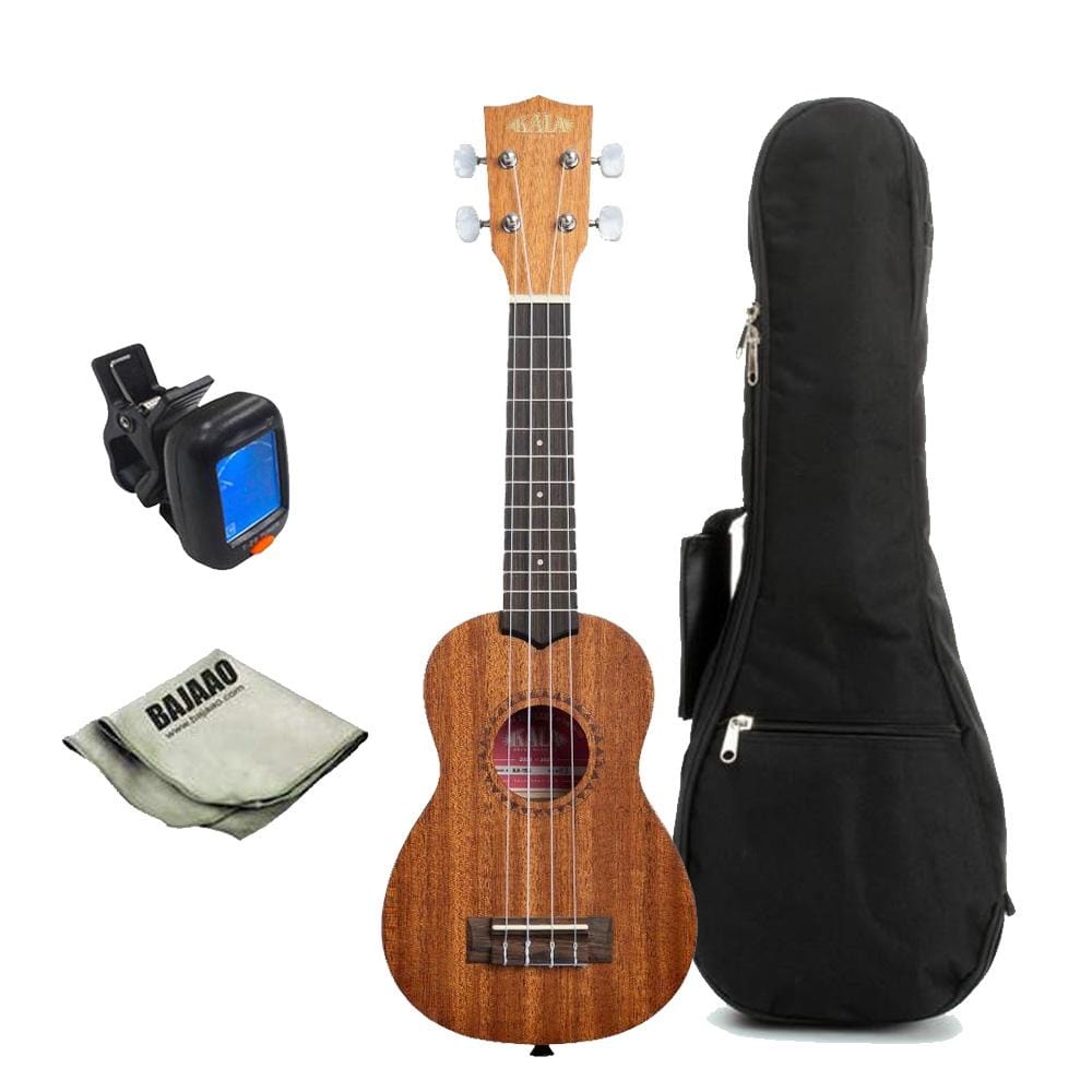 kala ukulele bundles kala makala mk-s soprano standard ukulele bundle