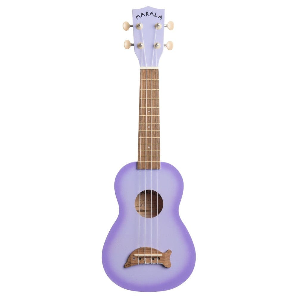 kala ukulele bundles kala mk-sd makala soprano ukulele with bajaao ub-s gig bag #color_purple-burst