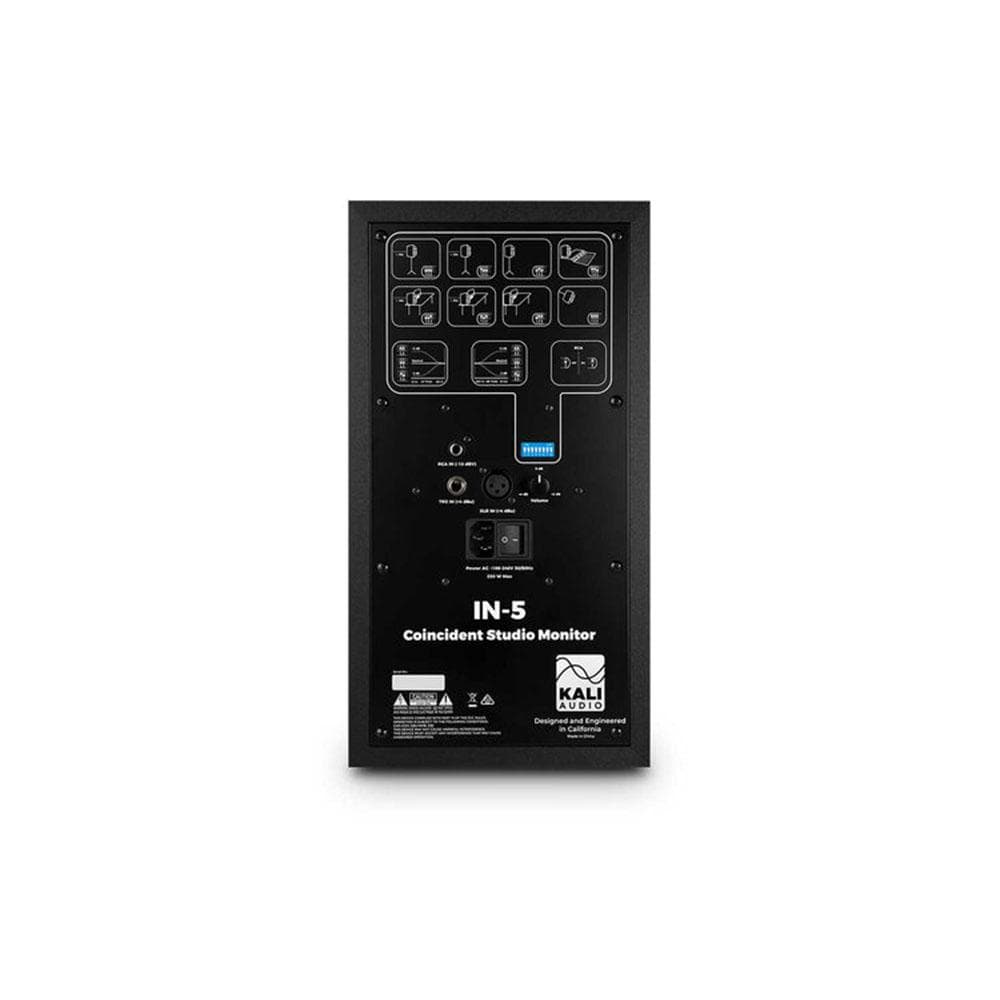 kali audio monitor speakers black kali audio in-5 3-way studio monitors - pair