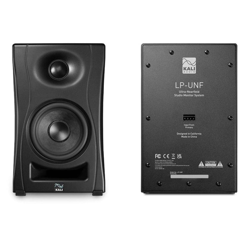 kali audio monitor speakers black kali audio lp-unf 4.5" ultra nearfield powered studio monitors
