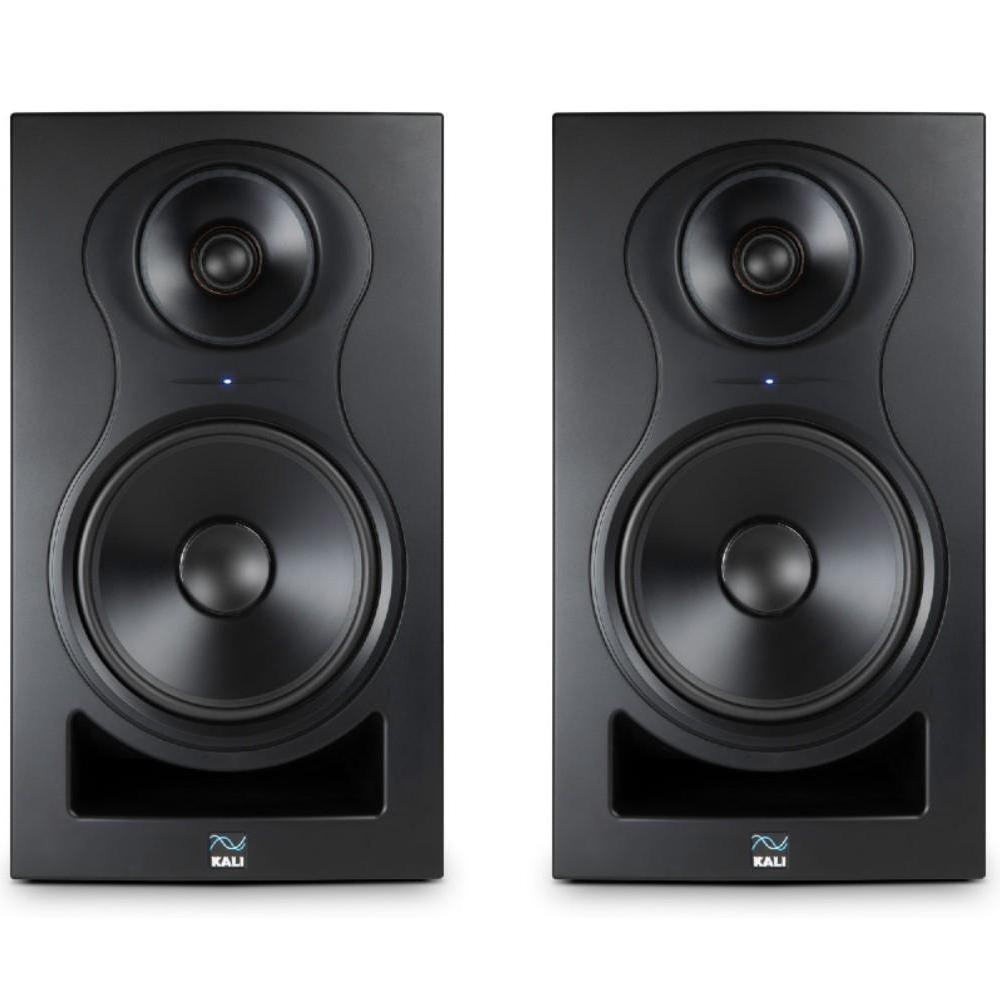 kali audio monitor speakers kali audio in-8 8 inch 3 way coincident studio monitor- black - pair