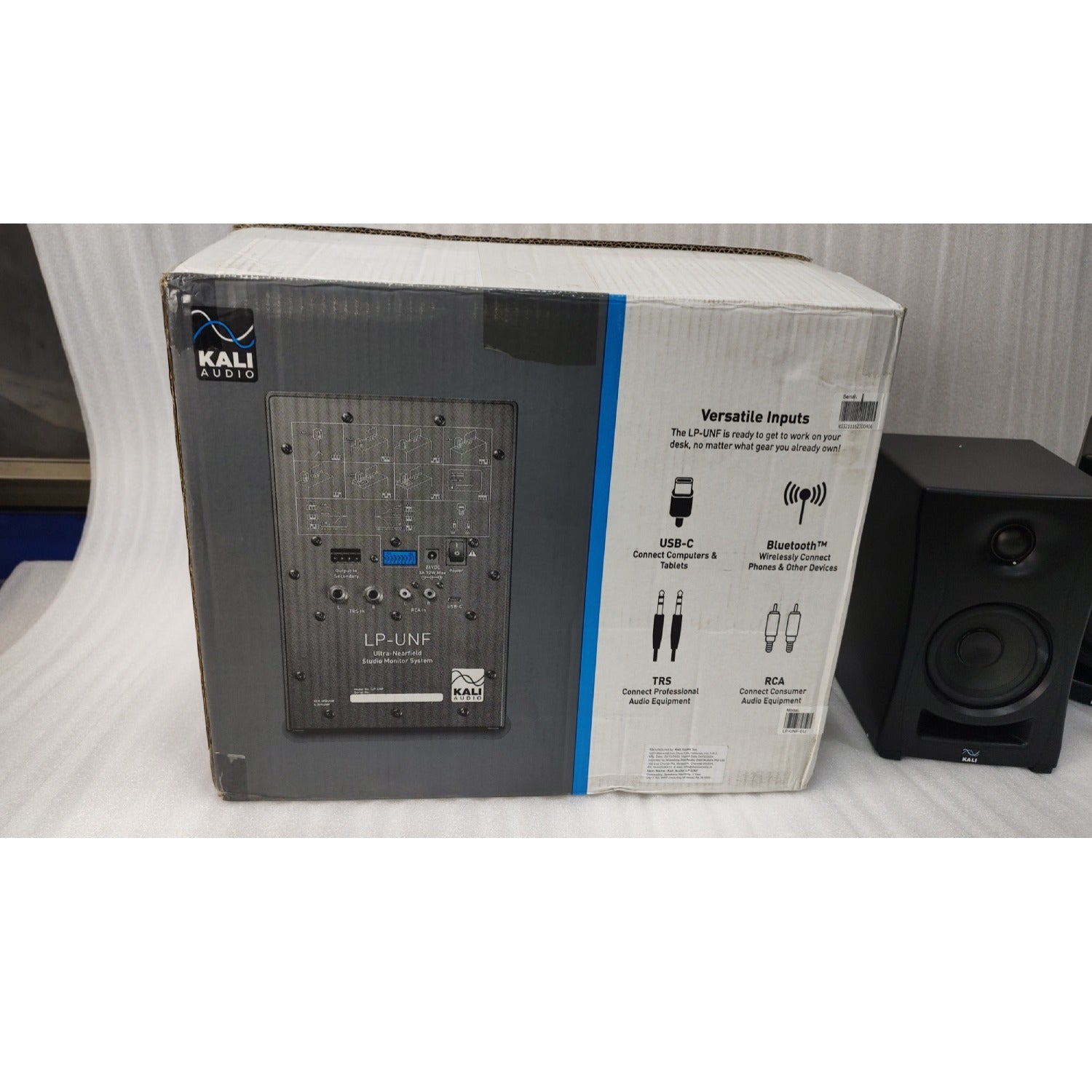Kali Audio Monitor Speakers Kali Audio LP-UNF 4.5" Ultra Nearfield Powered Studio Monitors - Pair - Open Box