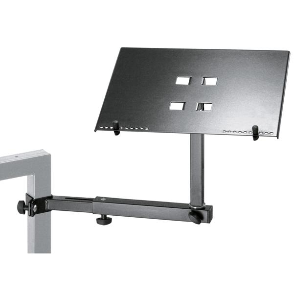 konig & meyer laptop stands konig & meyer 18815 laptop holder - black