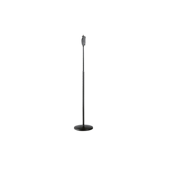 konig & meyer microphone stands konig & meyer 26085-300-55 one hand mic stand 3/8inch round base - black