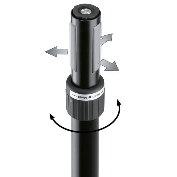 konig & meyer monitor, speaker & subwoofer parts konig & meyer 21441 adapter sleeve ring lock - black