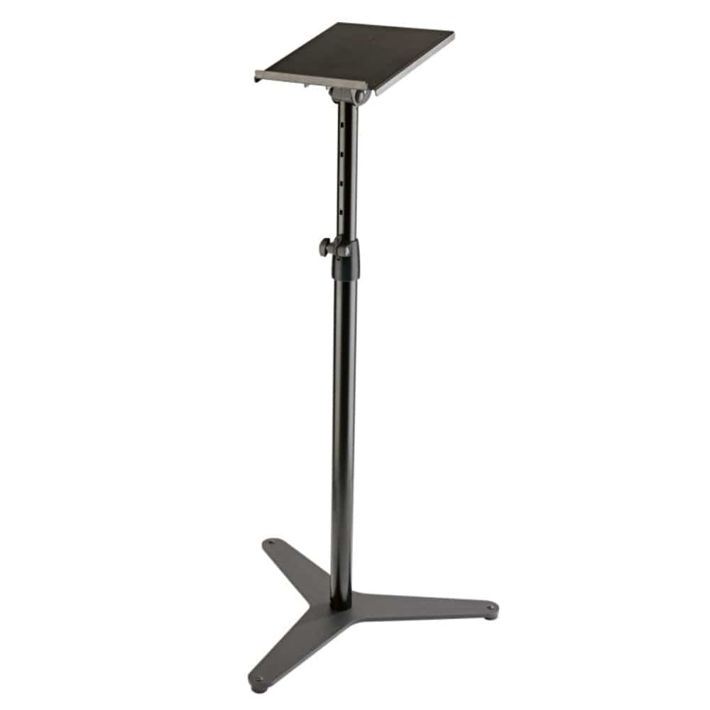 konig & meyer monitor stands konig & meyer 26754 000 55 monitor stand with tiltable plate - black