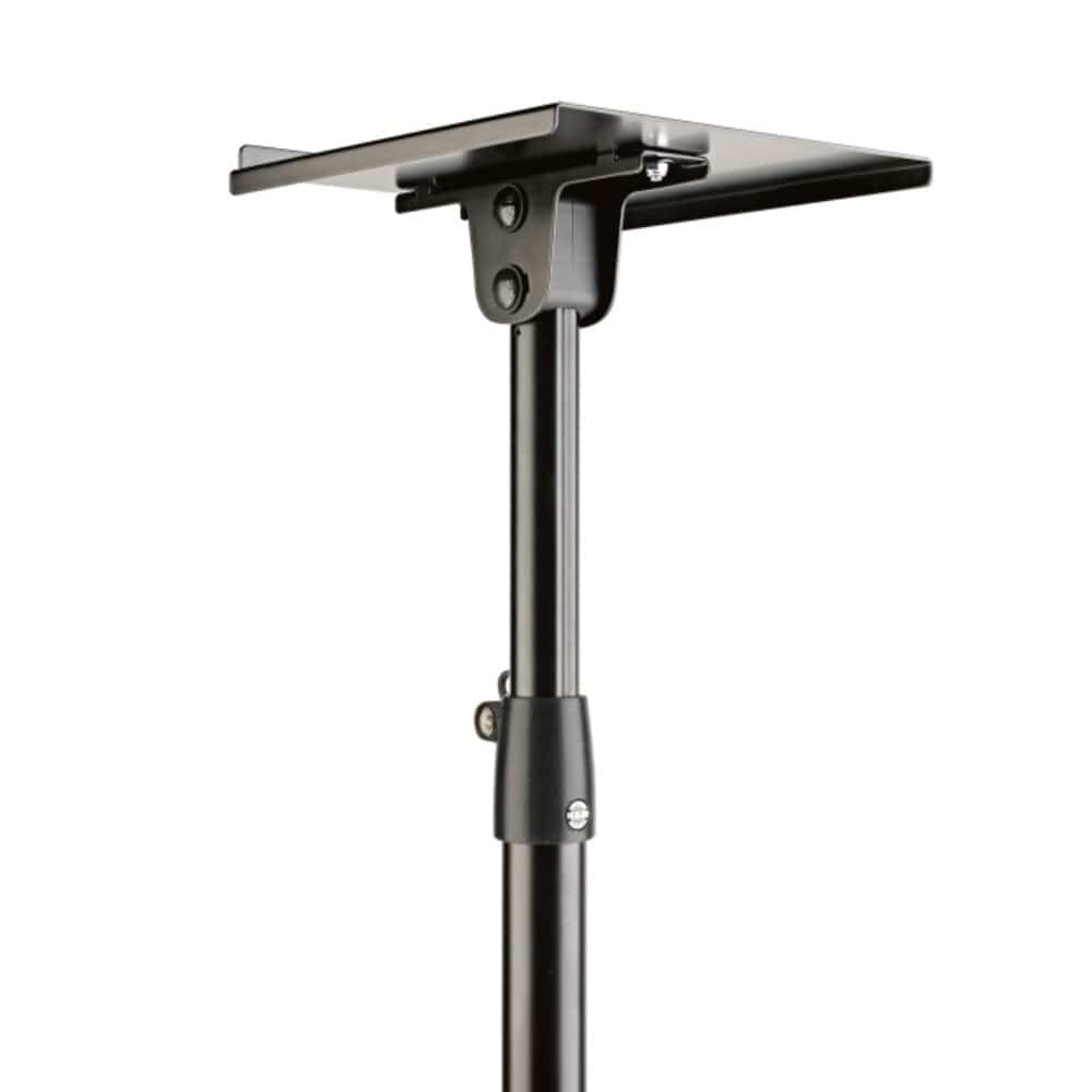 konig & meyer monitor stands konig & meyer 26754 000 55 monitor stand with tiltable plate - black
