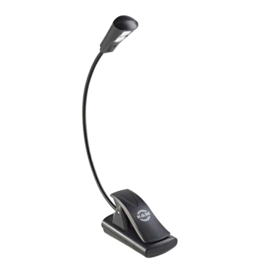 konig & meyer music stands konig & meyer 12242 000 55 music stand light with 2 led flexlight