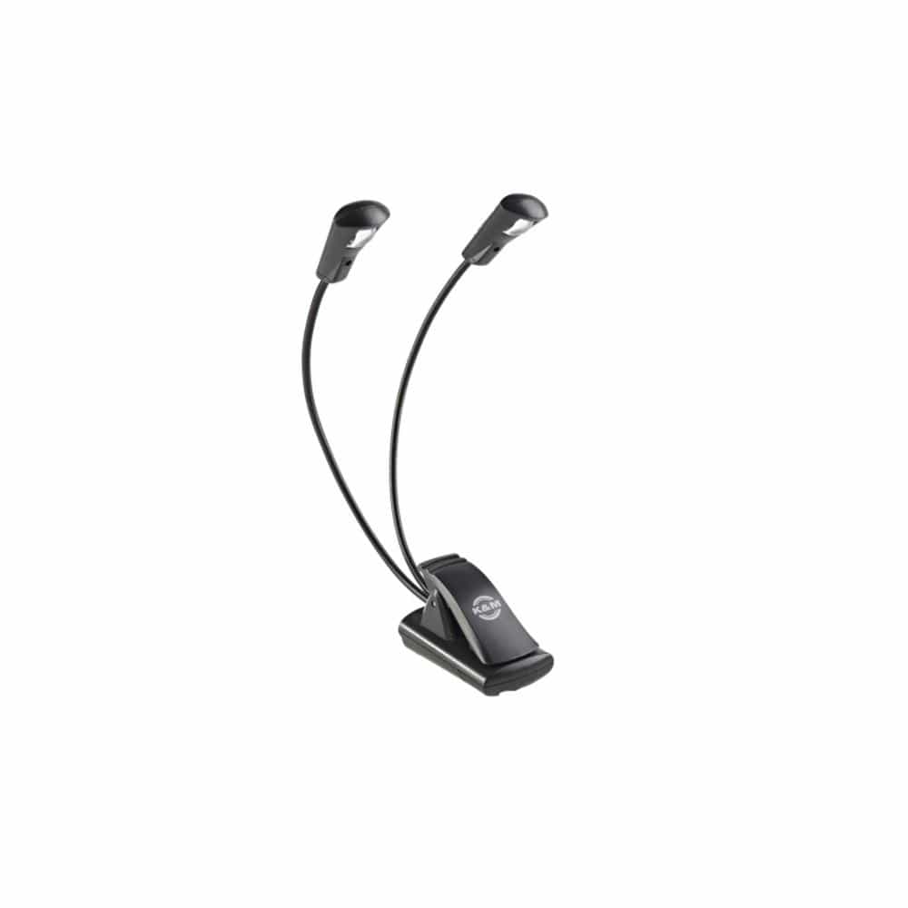 konig & meyer music stands konig & meyer 12243 000 55 double led music stand flexlight
