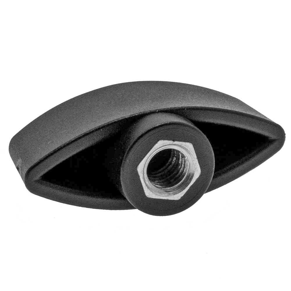 konig & meyer parts and hardware black konig & meyer 01-83-980-55 spare plastic plastic boom head tightening nut