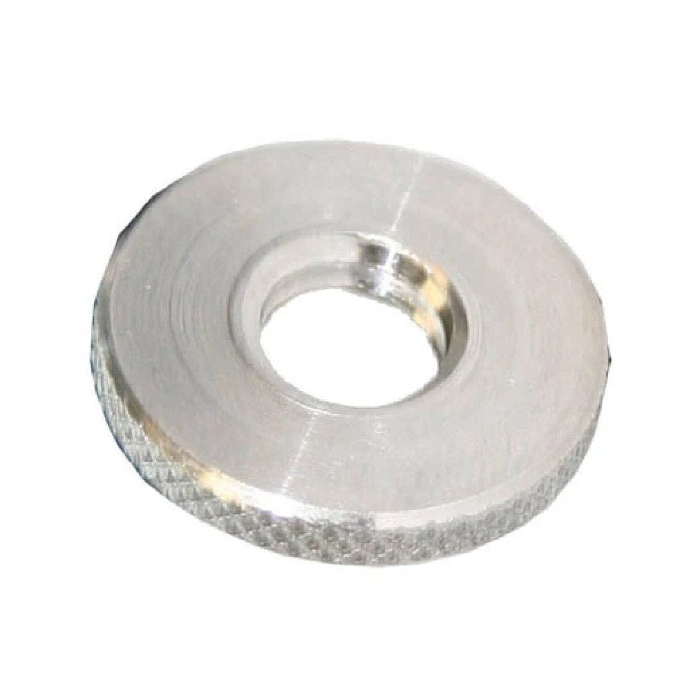 konig & meyer parts and hardware black konig & meyer 03 31 525 00 3/8" blank alu knurle disk spare part