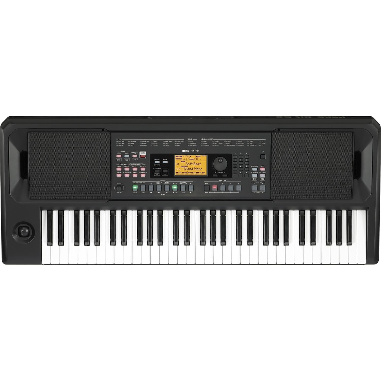 Korg Arranger Keyboards EK-50 Standard Korg EK-50 61-Key Entertainer Arranger Keyboard #version_ek-50-standard