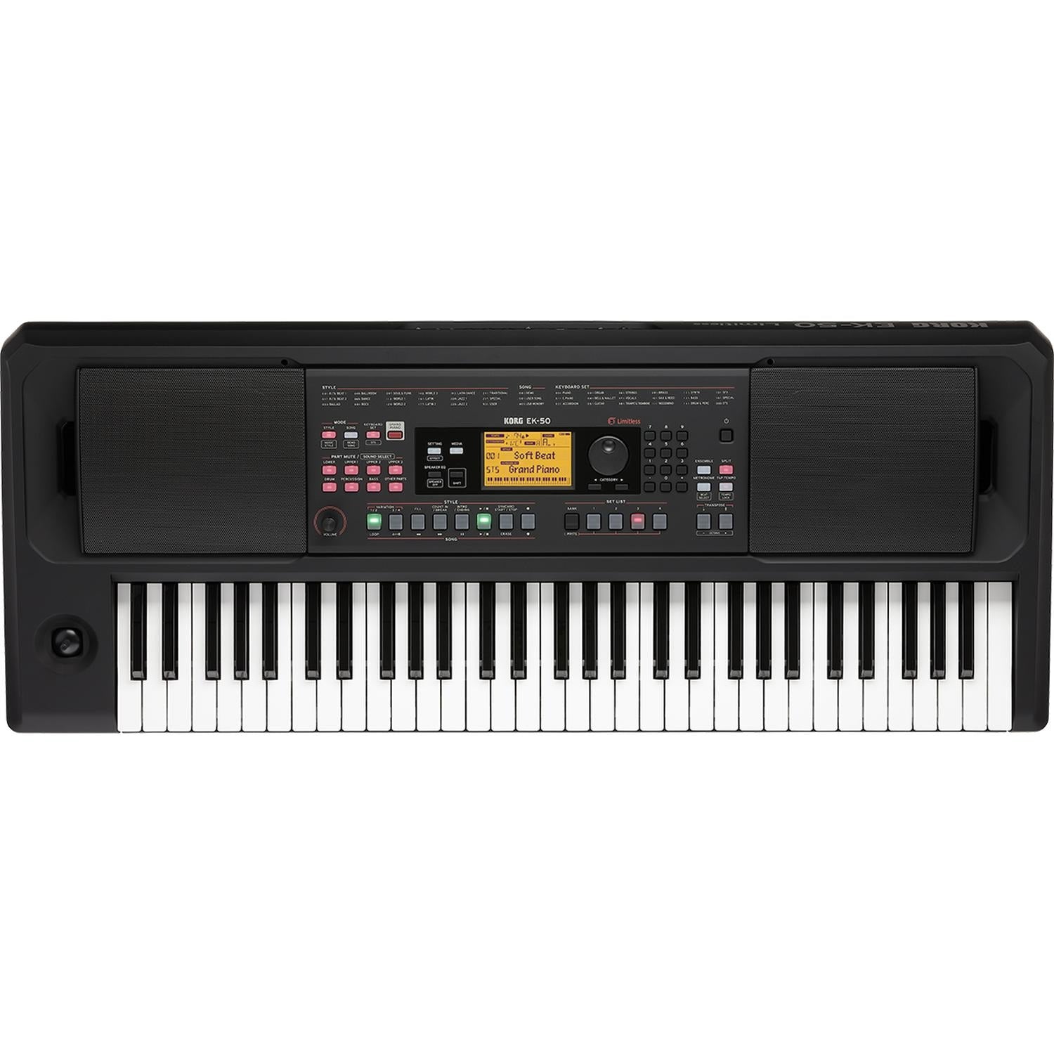 Korg Arranger Keyboards Korg EK 50L Specialized Edition 61 Key 64 Voice Polyphony Arranger Keyboard