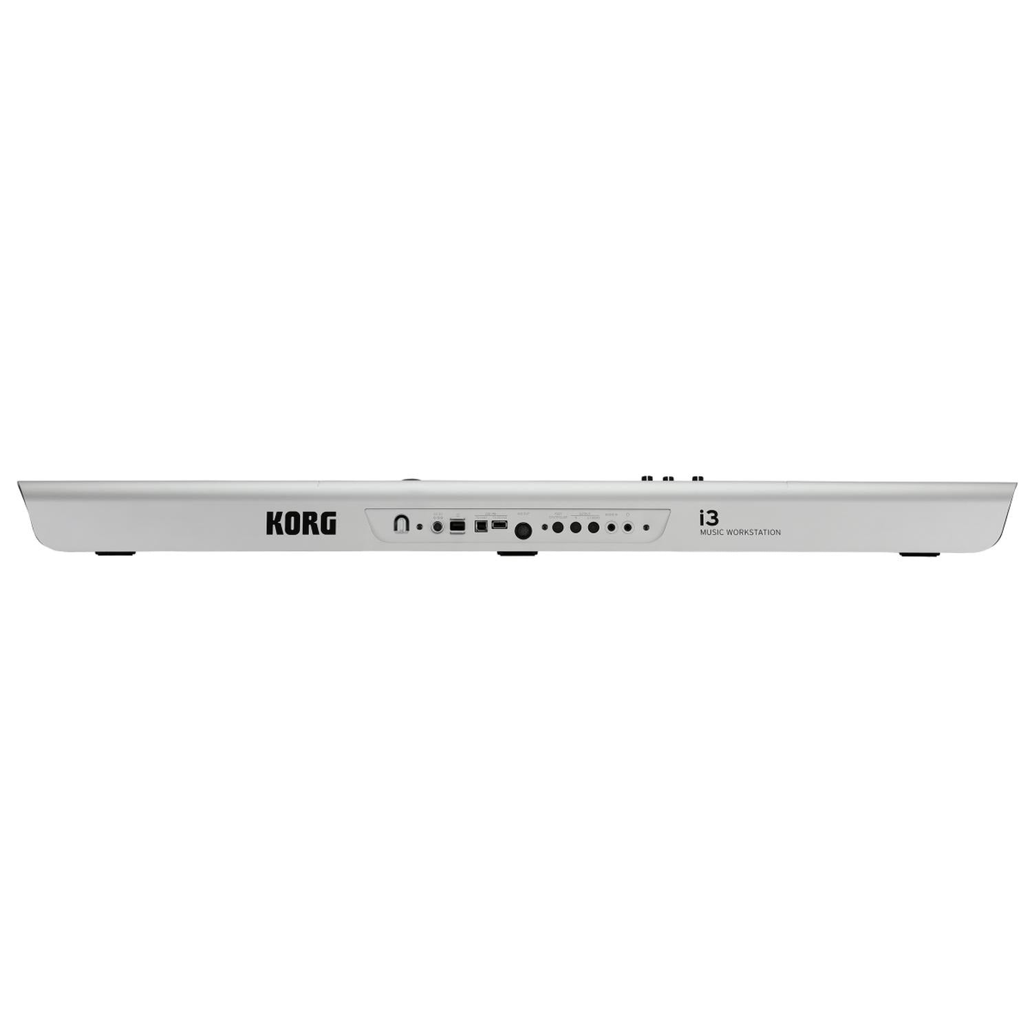 Korg Arranger Keyboards Korg i3 61 Keys Music Workstation Arranger Keyboard #color_matte-silver